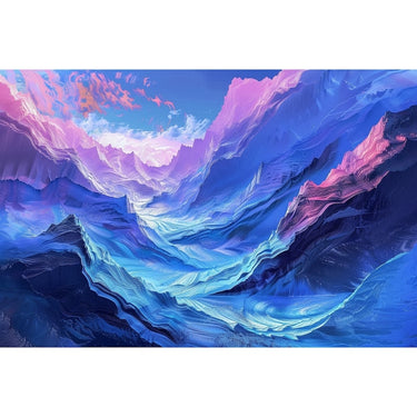 Abstract Landscape Painting